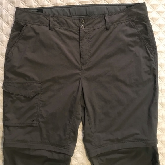 Columbia Convertible Cargo Pants Shorts Omni-Shade Sun Protection 18 W - Picture 3 of 14